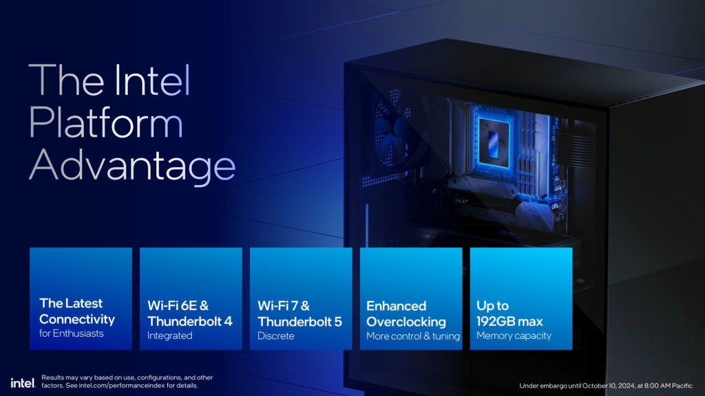 Intel Core Ultra 200S Series Processors Press Presentation