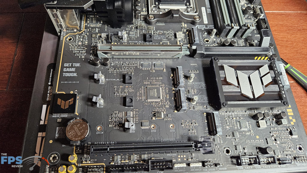 ASUS TUF GAMING X870-Plus WiFi motherboard: M.2 uncovered