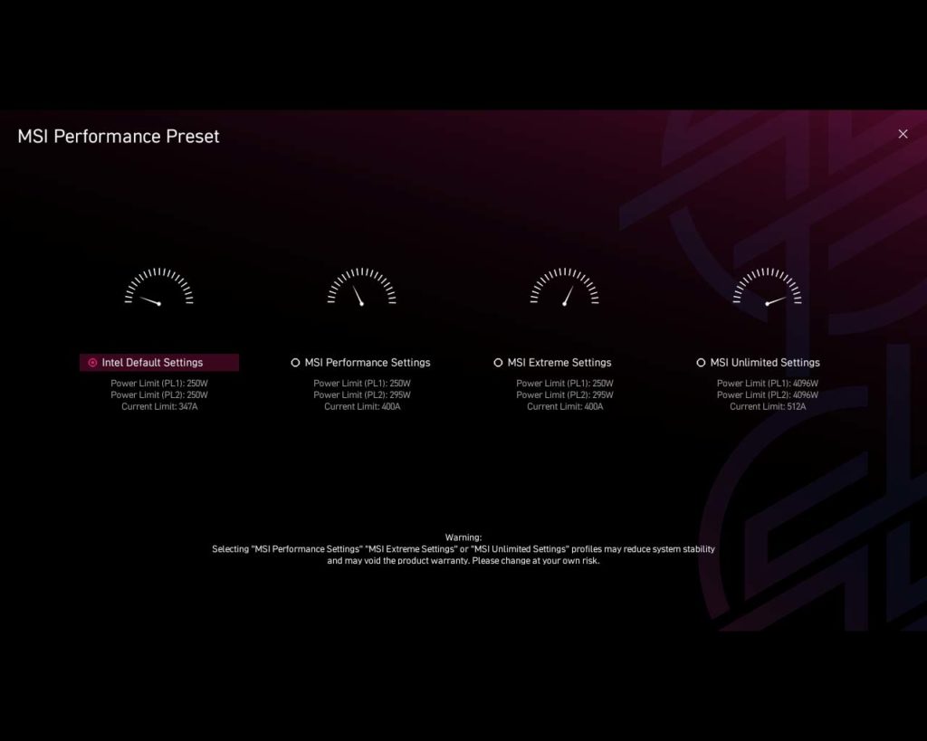 BIOS Screenshot