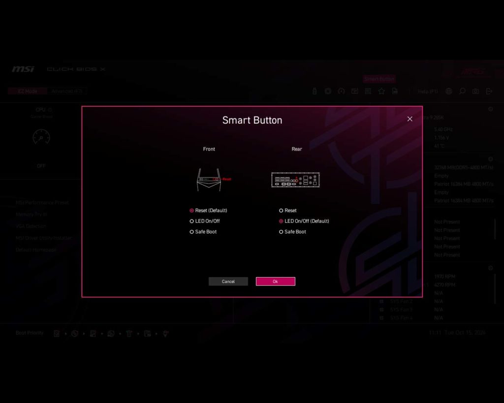 BIOS Screenshot