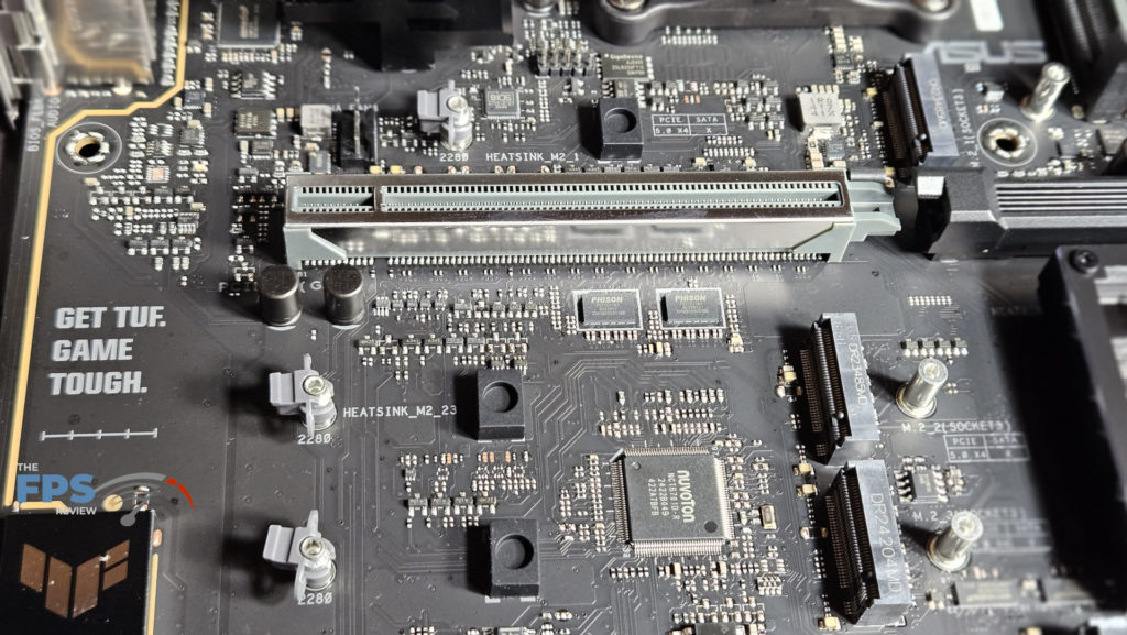ASUS TUF GAMING X870-Plus WiFi motherboard: attn M.2 latch
