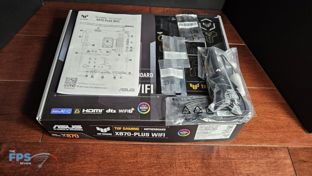 ASUS TUF GAMING X870-Plus WiFi motherboard: Accessories
