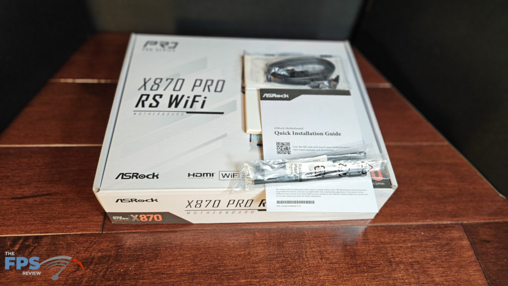 ASRock X870 Pro RS WiFi motherboard: accessories