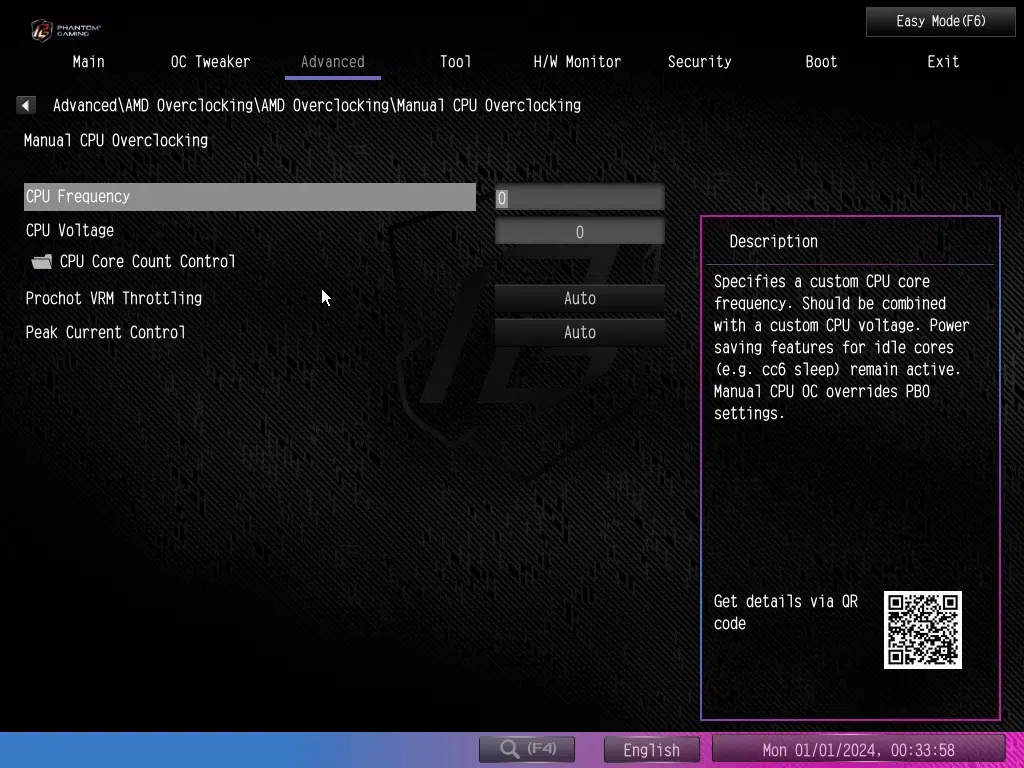 ASRock Phantom Gaming X870 RIPTIDE WiFi: BIOS