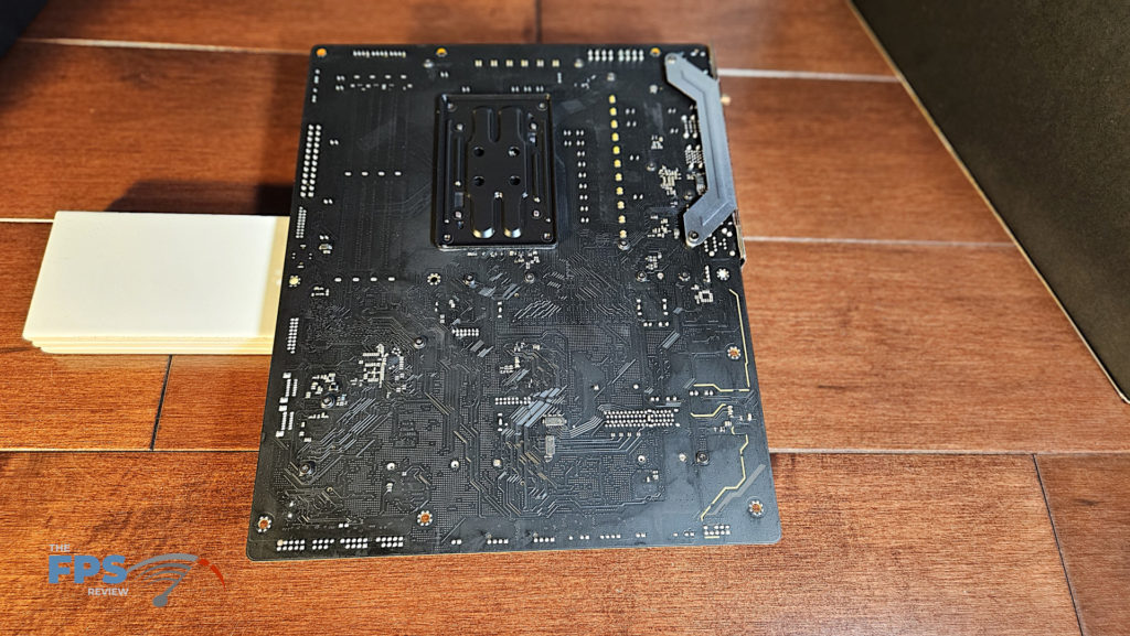 ASRock Phantom Gaming X870 RIPTIDE WiFi: back of board