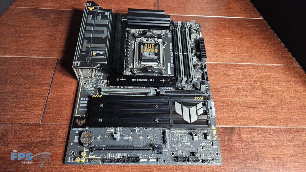 ASUS TUF GAMING X870-Plus WiFi motherboard: full board