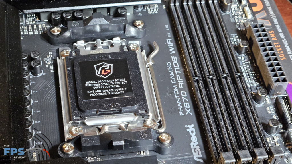 ASRock Phantom Gaming X870 RIPTIDE WiFi: CPU socket