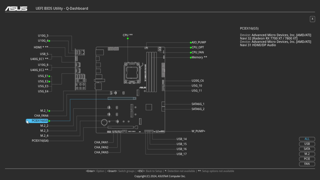 ASUS TUF GAMING X870-Plus WiFi motherboard: BIOS Screenshot