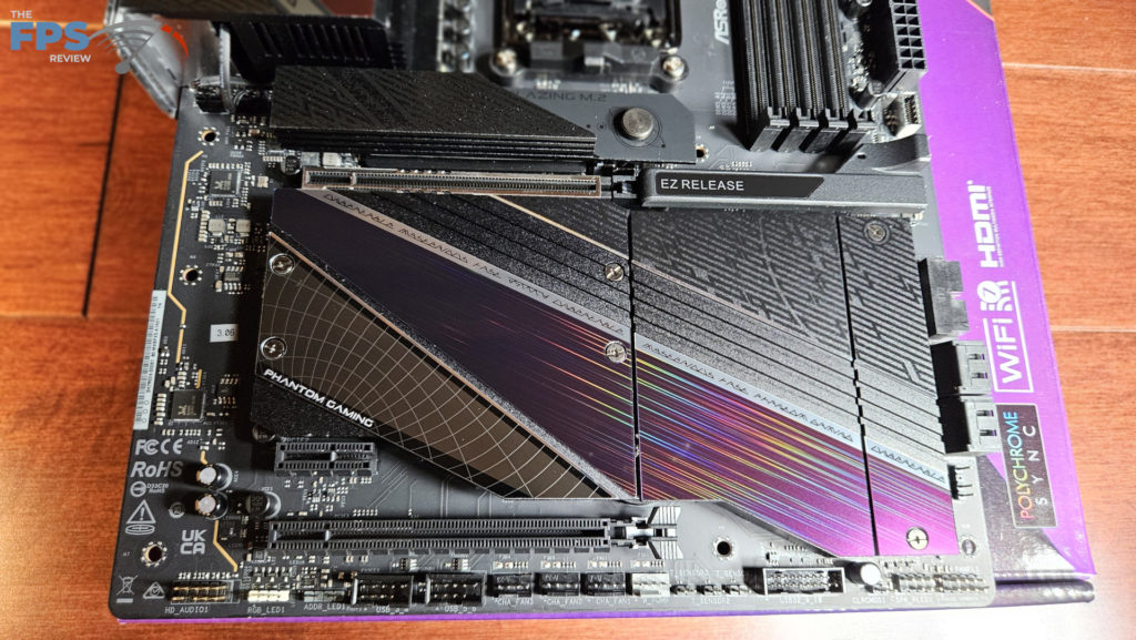 ASRock Phantom Gaming X870E NOVA WiFi motherboard: expansions