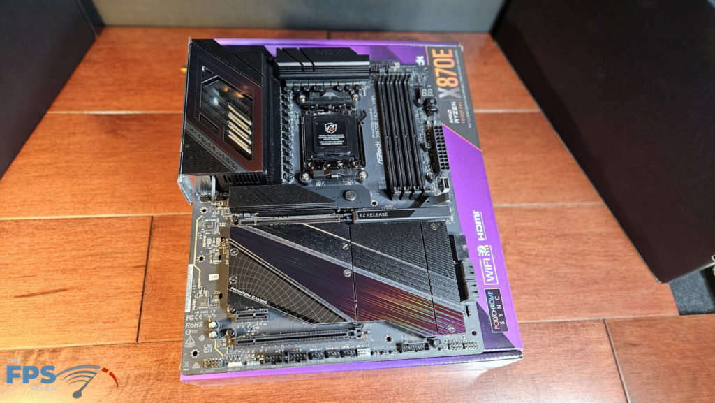 ASRock Phantom Gaming X870E NOVA WiFi motherboard:
