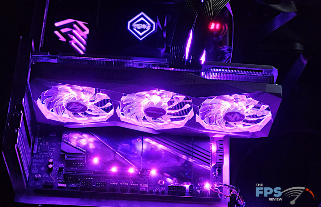 ASRock Phantom Gaming X870E NOVA WiFi motherboard: lit up-3