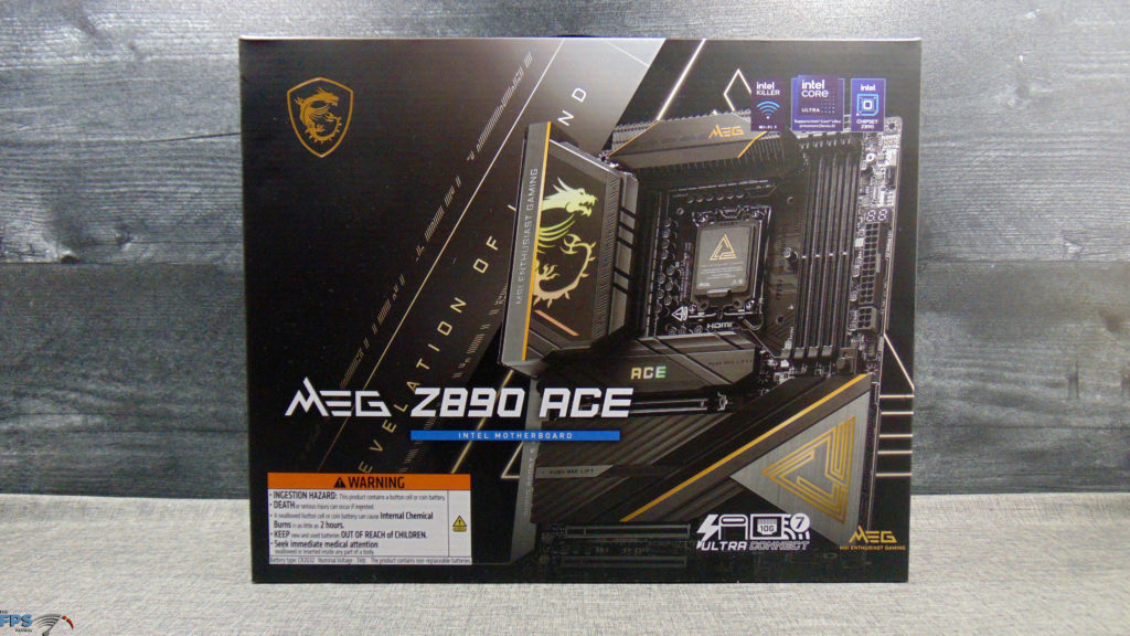 MSI MEG Z890 ACE Motherboard Box Front