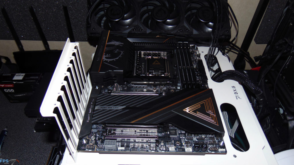 MSI MEG Z890 ACE Motherboard Top View
