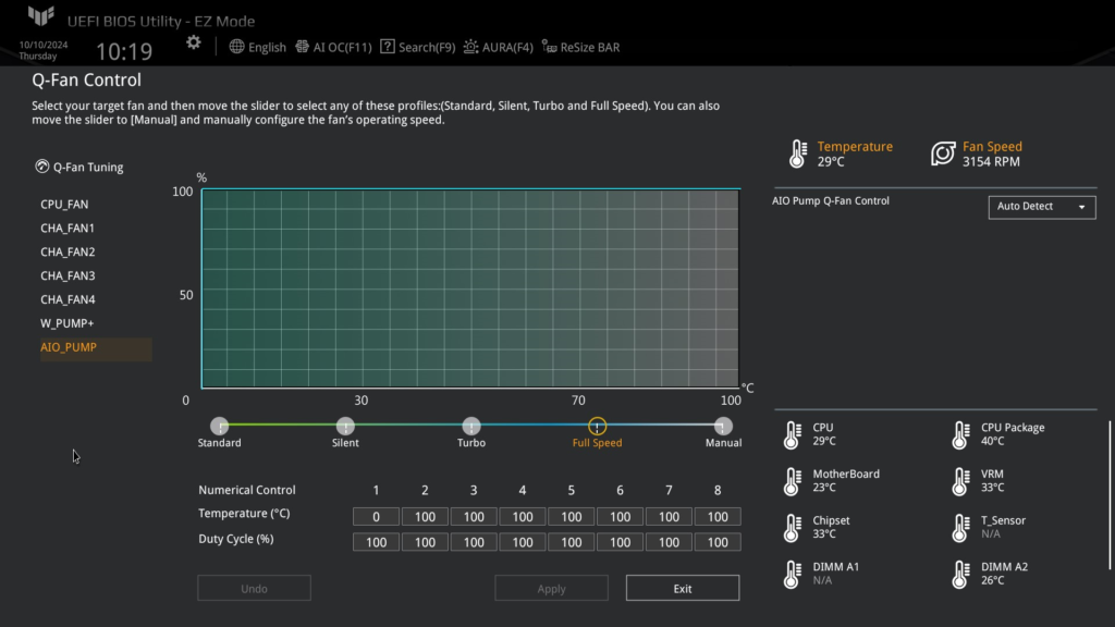 ASUS TUF GAMING X870-Plus WiFi motherboard: BIOS Screenshot