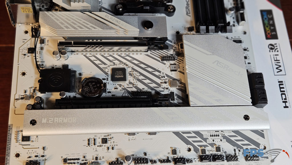 ASRock X870 Pro RS WiFi motherboard: expansion