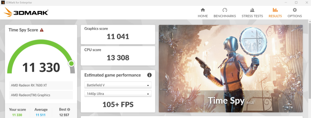 ASRock Phantom Gaming X870 RIPTIDE WiFi: 3DMark TimeSpy