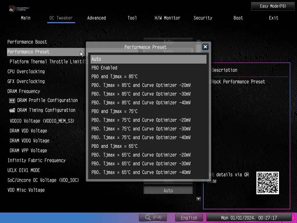 ASRock Phantom Gaming X870 RIPTIDE WiFi: BIOS