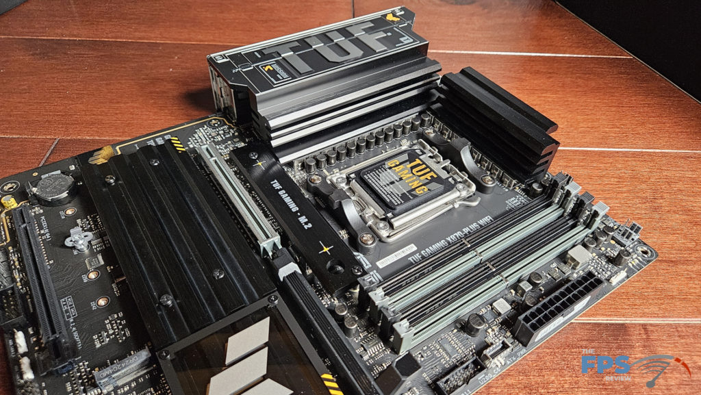 ASUS TUF GAMING X870-Plus WiFi motherboard: VRM