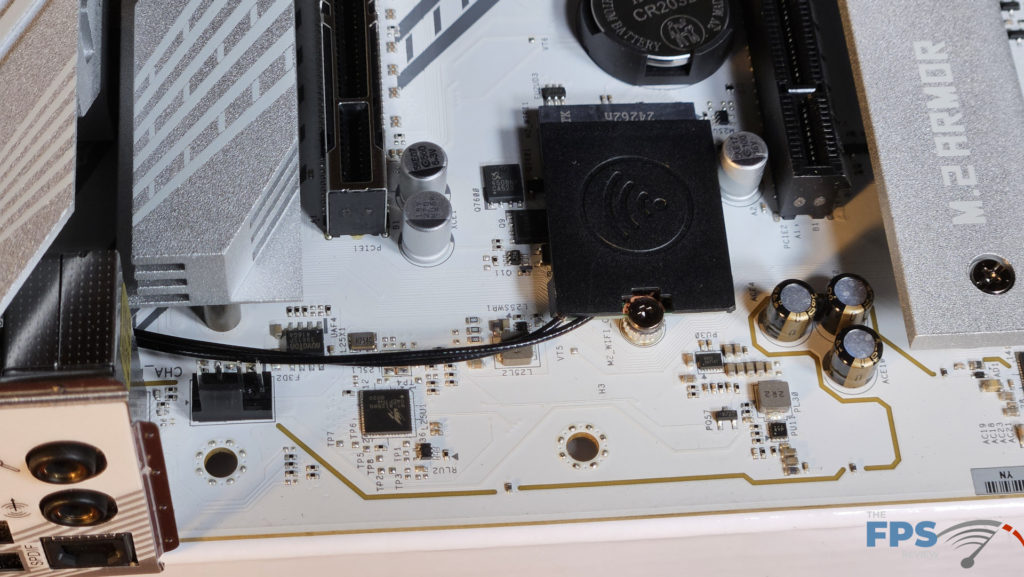 ASRock X870 Pro RS WiFi motherboard: M.2_E wireless