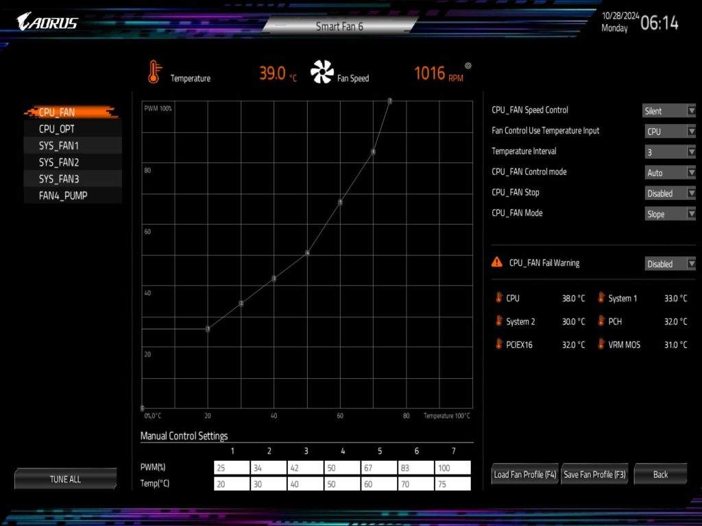 BIOS Screenshot