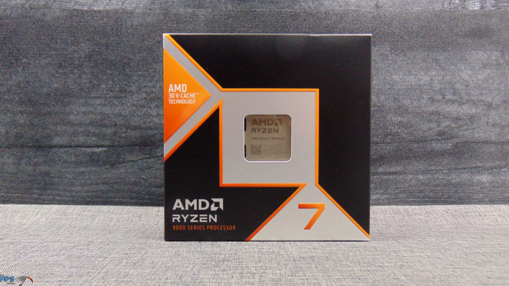 AMD Ryzen 7 9800X3D CPU Box Front
