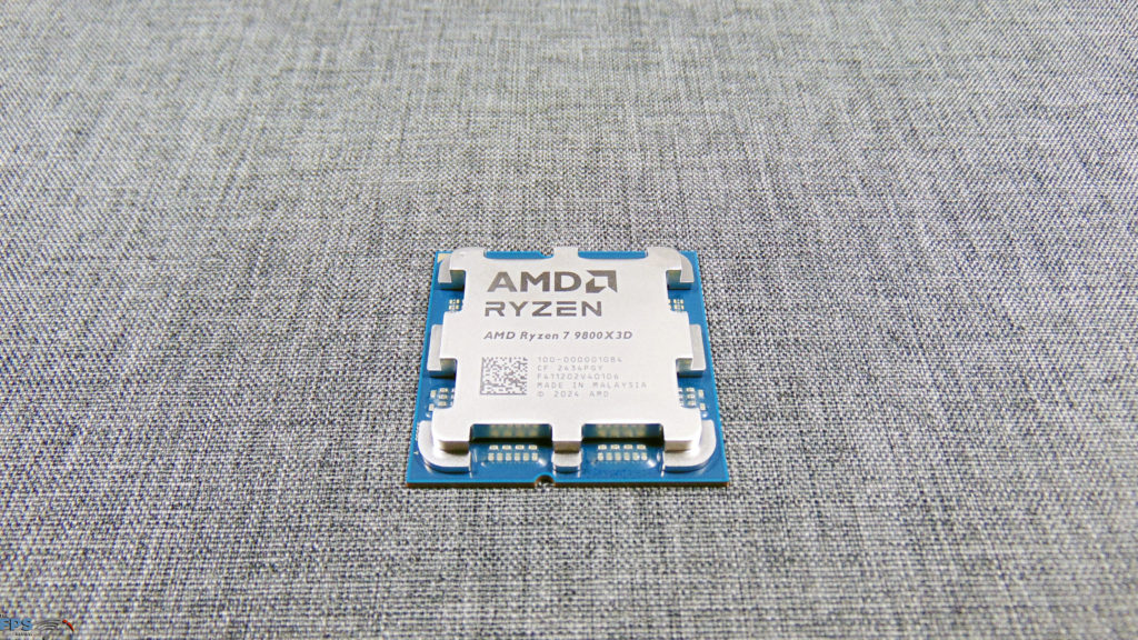 AMD Ryzen 7 9800X3D CPU Top View