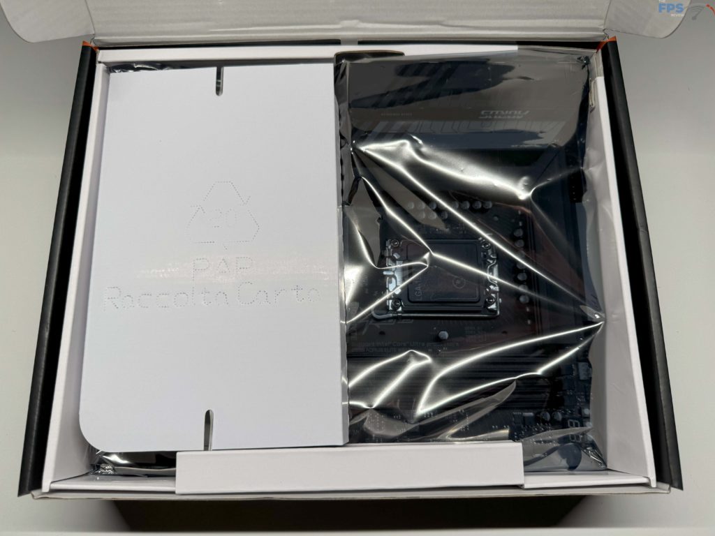Inside of box