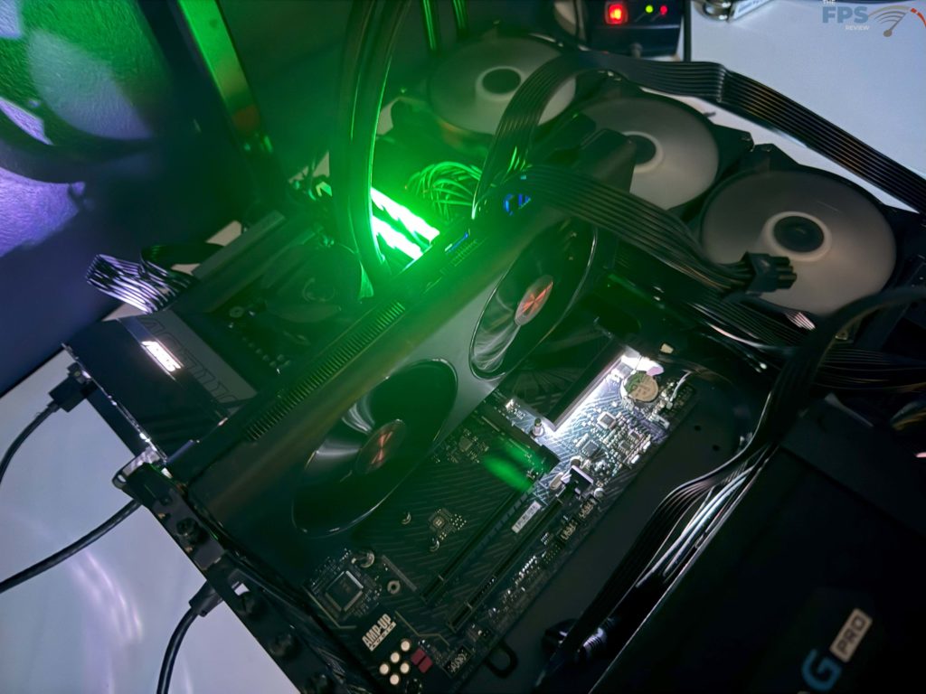 LED in operation
