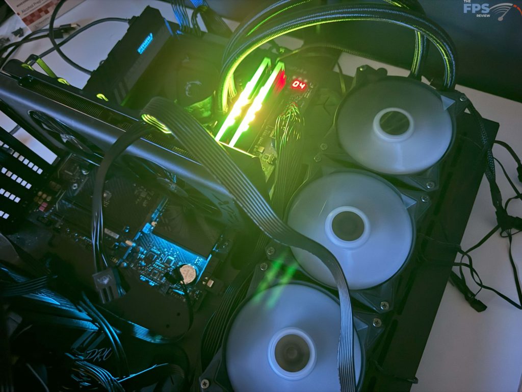 LED in operation