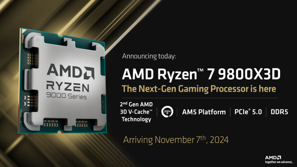 Ryzen 9800X3D Press Deck