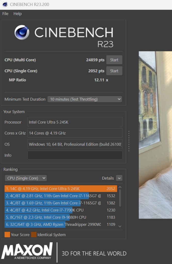ASRock Phantom Gaming Z890M WiFi: Cinebench R23