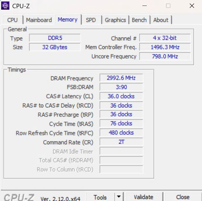 ASRock Z890 Pro RS WiFi White motherboard: cpuz-3