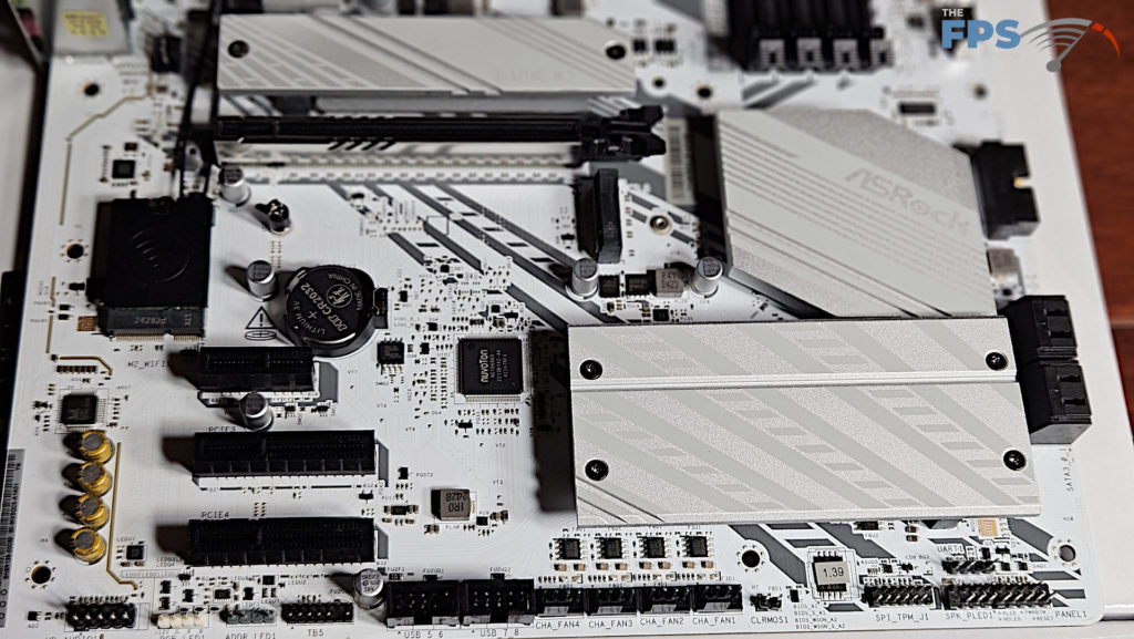 ASRock Z890 Pro RS WiFi White motherboard: expansion and storage-2
