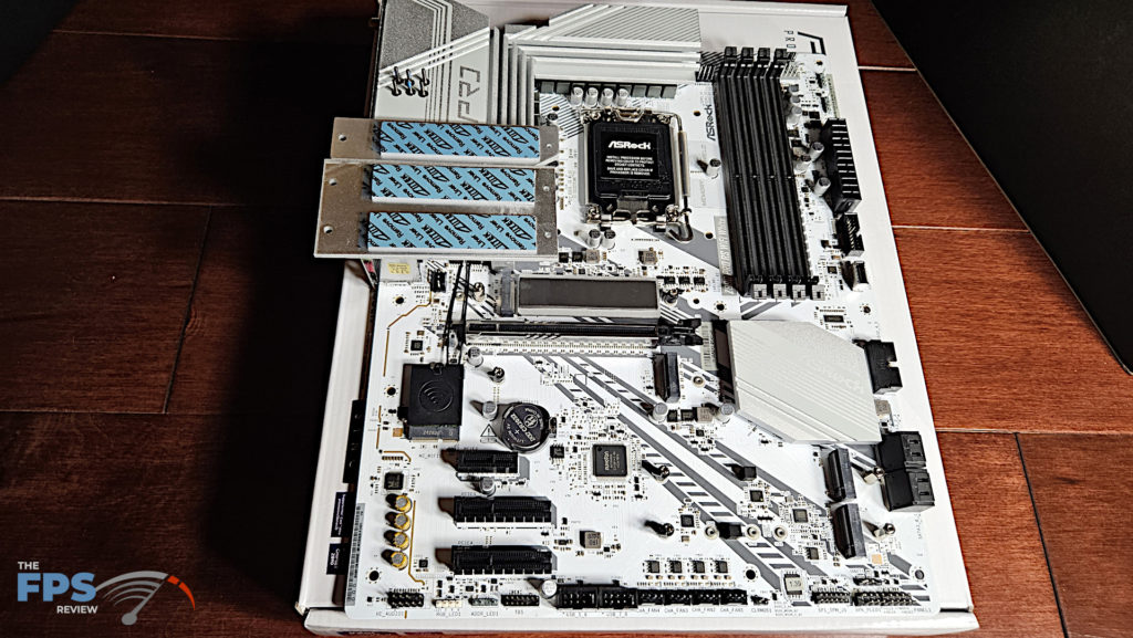 ASRock Z890 Pro RS WiFi White motherboard: M.2 slots