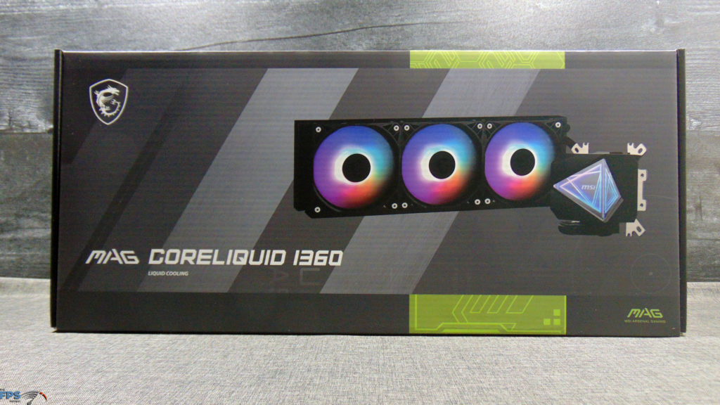 MSI MAG CORELIQUID I360 Box Front