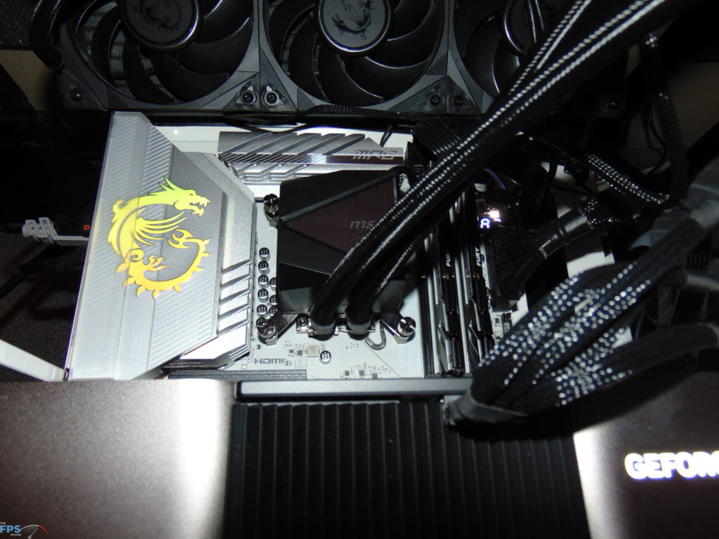 MSI MAG CORELIQUID I360 with MSI LGA 1851 Offset Kit Enhancer - I Installed
