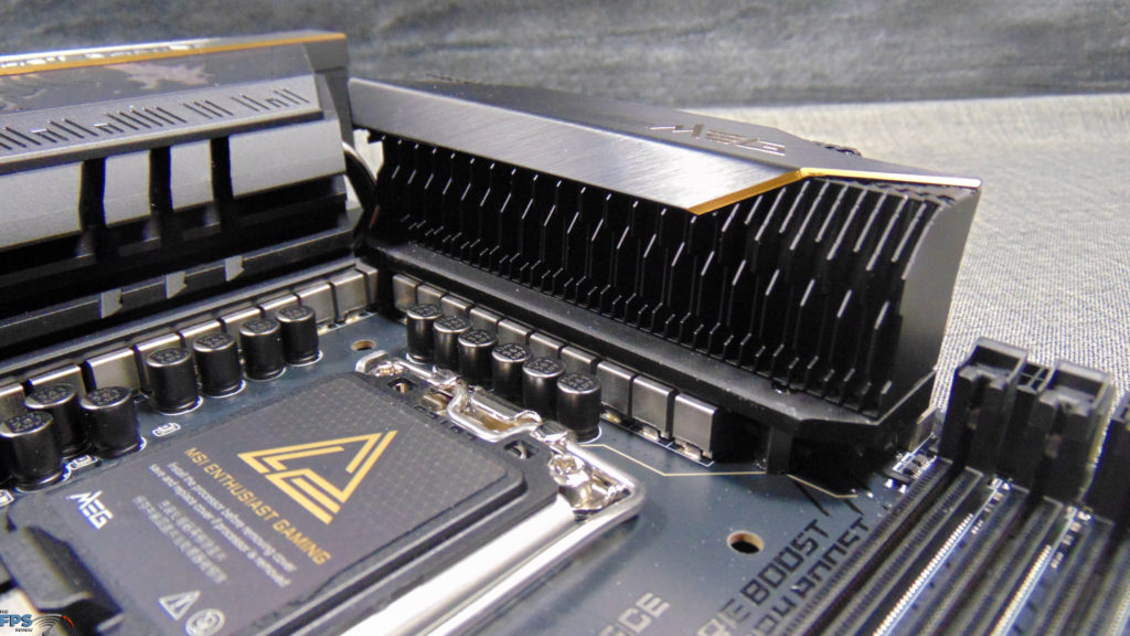 MSI MEG Z890 ACE Motherboard VRMs and Heatsinks