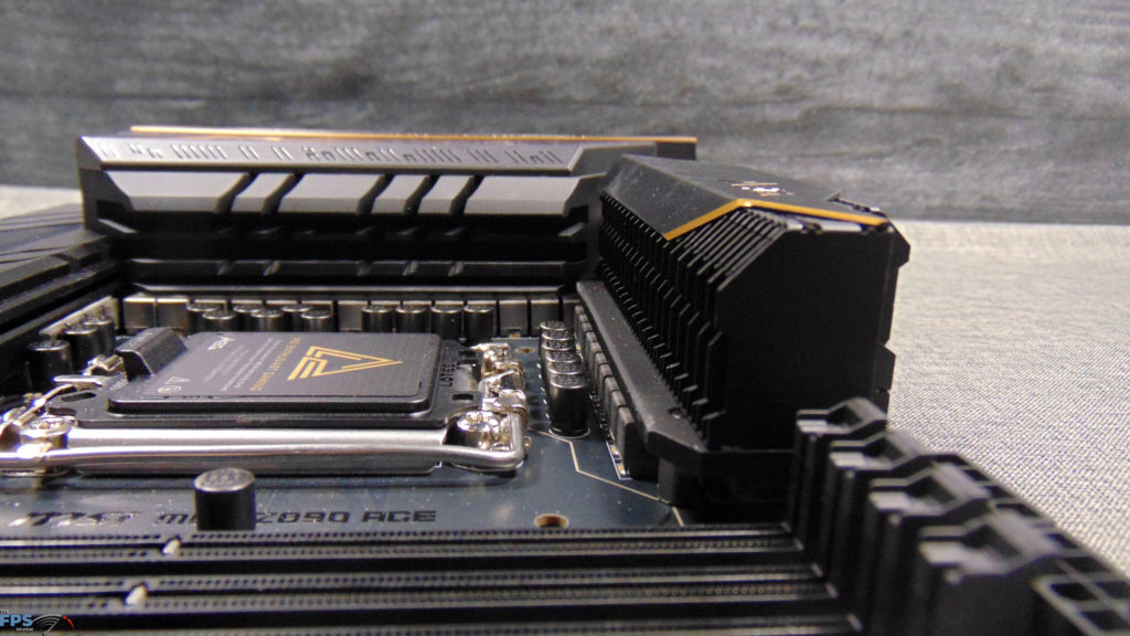 MSI MEG Z890 ACE Motherboard VRMs and Heatsinks