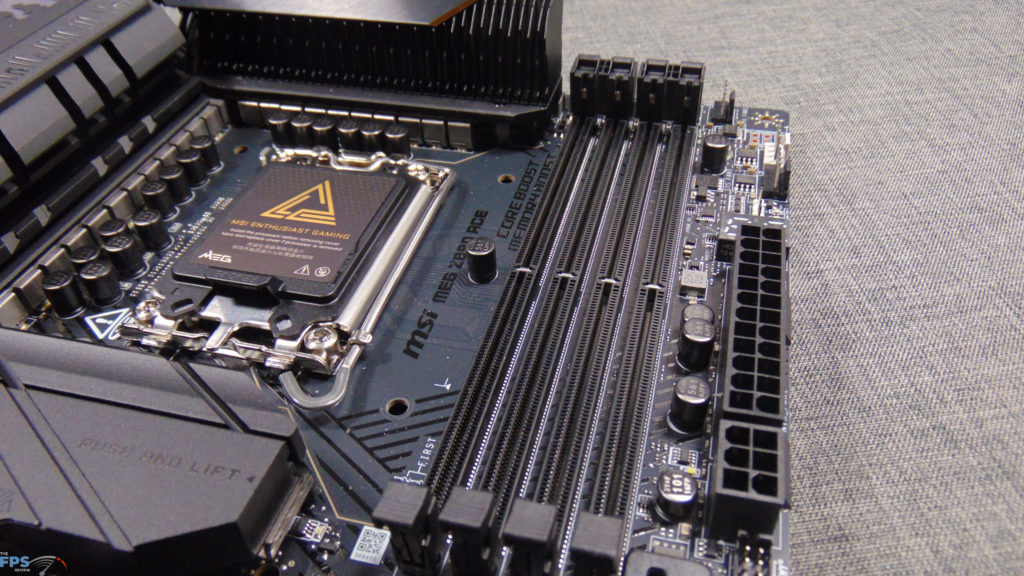 MSI MEG Z890 ACE Motherboard DIMMs