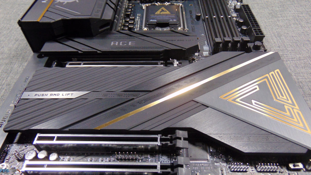 MSI MEG Z890 ACE Motherboard Storage