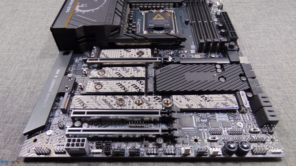 MSI MEG Z890 ACE Motherboard Storage