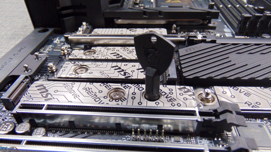 MSI MEG Z890 ACE Motherboard Storage