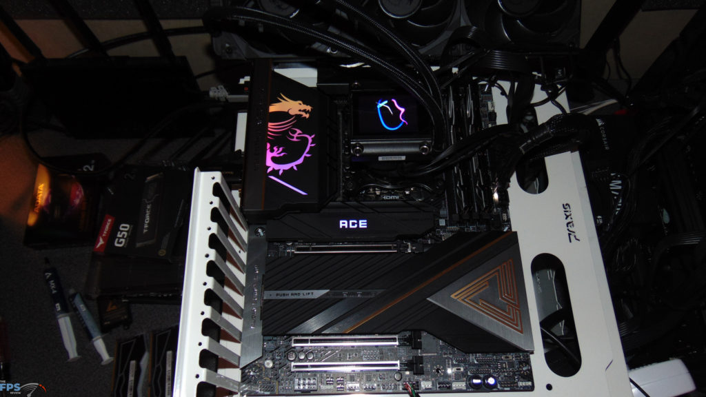 MSI MEG Z890 ACE Motherboard Running