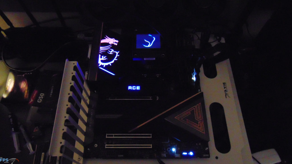 MSI MEG Z890 ACE Motherboard Running