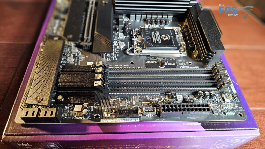 ASRock Phantom Gaming Z890M WiFi: top row
