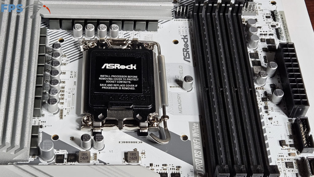 ASRock Z890 Pro RS WiFi White motherboard: socket 1851