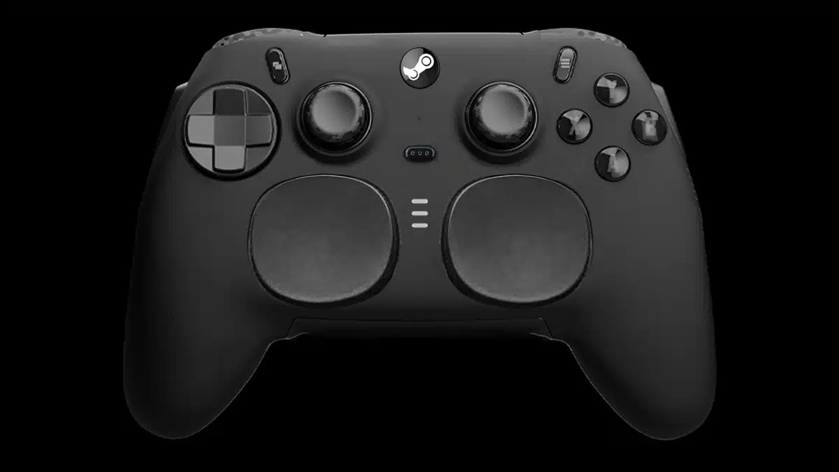 Steam Controller 2 Mockup Surfaces Online, Showing Symmetrical