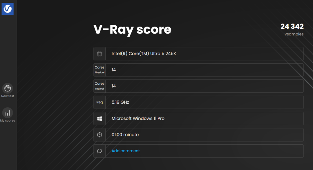 ASRock Phantom Gaming Z890M WiFi: VRay
