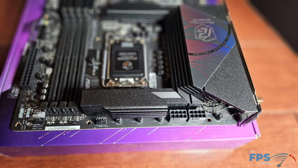 ASRock Phantom Gaming Z890M WiFi: VRM top