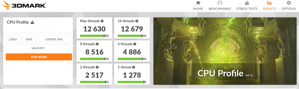 ASRock Phantom Gaming Z890 RIPTIDE WiFi: 3DMark cpu